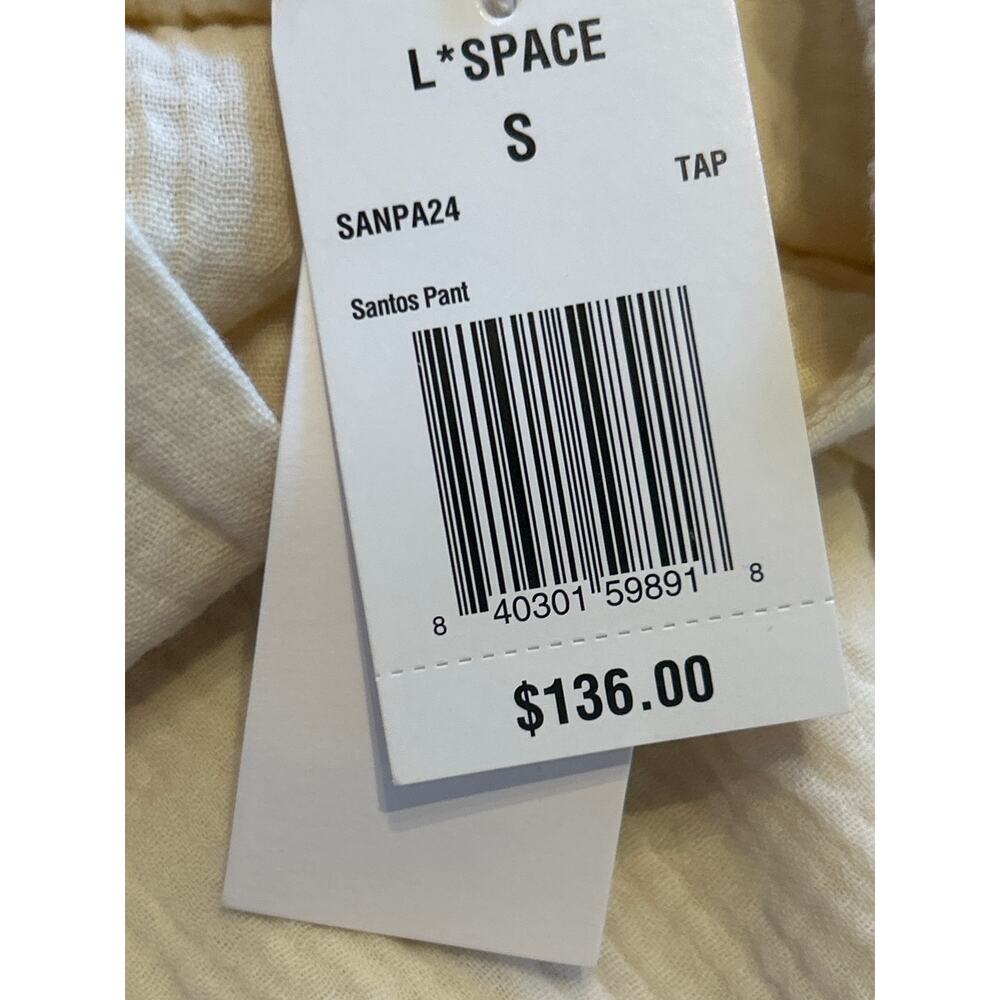 NWT L*Space California Cotton Wide Leg Pants - Picture 8 of 10